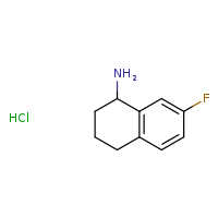 7-fluoro-1,2,3,4-tetrahydronaphthalen-1-amine hydrochloride