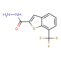 7-(trifluoromethyl)-1-benzothiophene-2-carbohydrazide