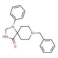 8-benzyl-1-phenyl-1,3,8-triazaspiro[4.5]decan-4-one
