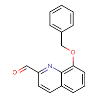 8-(benzyloxy)quinoline-2-carbaldehyde