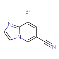 8-bromoimidazo[1,2-a]pyridine-6-carbonitrile