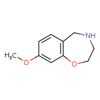 8-methoxy-2,3,4,5-tetrahydro-1,4-benzoxazepine