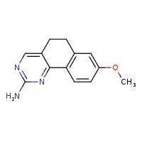 8-methoxy-5H,6H-benzo[h]quinazolin-2-amine