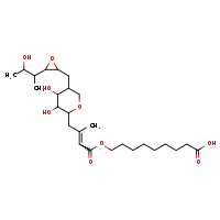 9-{[4-(3,4-dihydroxy-5-{[3-(3-hydroxybutan-2-yl)oxiran-2-yl]methyl}oxan-2-yl)-3-methylbut-2-enoyl]oxy}nonanoic acid