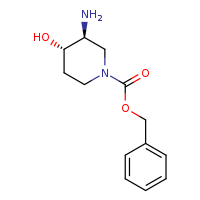 benzyl (3S,4S)-3-amino-4-hydroxypiperidine-1-carboxylate