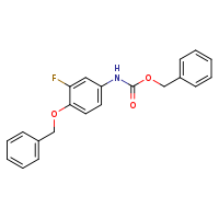 benzyl N-[4-(benzyloxy)-3-fluorophenyl]carbamate