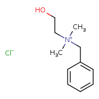 benzyl(2-hydroxyethyl)dimethylazanium chloride