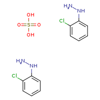 bis((2-chlorophenyl)hydrazine); sulfuric acid