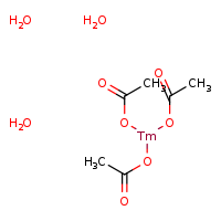 bis(acetyloxy)thulio acetate trihydrate