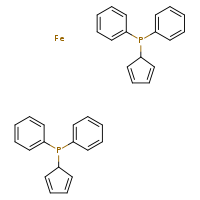 bis(cyclopenta-2,4-dien-1-yldiphenylphosphane) iron