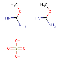 bis(methoxymethanimidamide); sulfuric acid