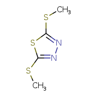 bis(methylsulfanyl)-1,3,4-thiadiazole