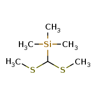 [bis(methylsulfanyl)methyl]trimethylsilane