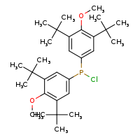 chlorobis(3,5-di-tert-butyl-4-methoxyphenyl)phosphane