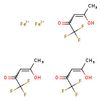 diiron(3+) tris((3Z)-1,1,1-trifluoro-4-hydroxypent-3-en-2-one)