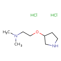 dimethyl[2-(pyrrolidin-3-yloxy)ethyl]amine dihydrochloride