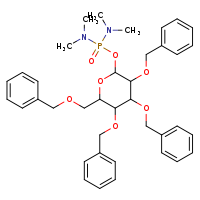 [dimethylamino([3,4,5-tris(benzyloxy)-6-[(benzyloxy)methyl]oxan-2-yl]oxy)phosphoryl]dimethylamine