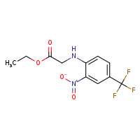 ethyl 2-{[2-nitro-4-(trifluoromethyl)phenyl]amino}acetate