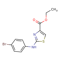 ethyl 2-[(4-bromophenyl)amino]-1,3-thiazole-4-carboxylate