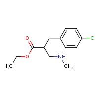 ethyl 2-[(4-chlorophenyl)methyl]-3-(methylamino)propanoate