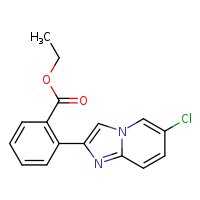 ethyl 2-{6-chloroimidazo[1,2-a]pyridin-2-yl}benzoate