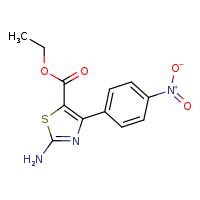 ethyl 2-amino-4-(4-nitrophenyl)-1,3-thiazole-5-carboxylate
