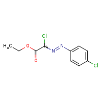 ethyl 2-chloro-2-[2-(4-chlorophenyl)diazen-1-yl]acetate