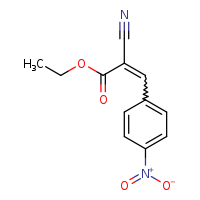 ethyl 2-cyano-3-(4-nitrophenyl)prop-2-enoate