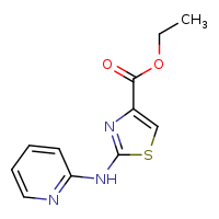 ethyl 2-(pyridin-2-ylamino)-1,3-thiazole-4-carboxylate