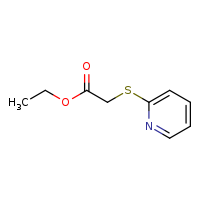 ethyl 2-(pyridin-2-ylsulfanyl)acetate