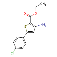 ethyl 3-amino-5-(4-chlorophenyl)thiophene-2-carboxylate