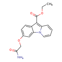 ethyl 3-(carbamoylmethoxy)pyrido[1,2-a]indole-10-carboxylate