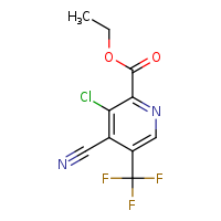 ethyl 3-chloro-4-cyano-5-(trifluoromethyl)pyridine-2-carboxylate