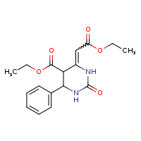 ethyl 4-(2-ethoxy-2-oxoethylidene)-2-oxo-6-phenyl-1,3-diazinane-5-carboxylate