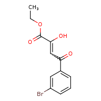ethyl 4-(3-bromophenyl)-2-hydroxy-4-oxobut-2-enoate