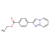 ethyl 4-{imidazo[1,2-a]pyridin-2-yl}benzoate