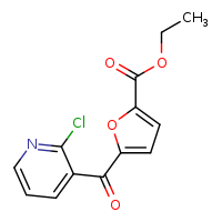 ethyl 5-(2-chloropyridine-3-carbonyl)furan-2-carboxylate