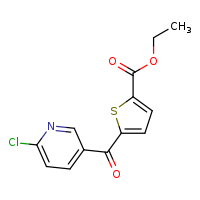 ethyl 5-(6-chloropyridine-3-carbonyl)thiophene-2-carboxylate