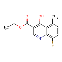 ethyl 8-fluoro-4-hydroxy-5-methylquinoline-3-carboxylate