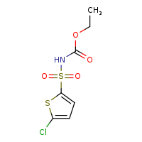 ethyl N-(5-chlorothiophen-2-ylsulfonyl)carbamate