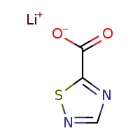 lithium(1+) 1,2,4-thiadiazole-5-carboxylate