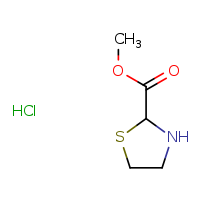 methyl 1,3-thiazolidine-2-carboxylate hydrochloride