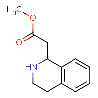methyl 2-(1,2,3,4-tetrahydroisoquinolin-1-yl)acetate