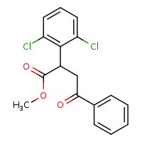 methyl 2-(2,6-dichlorophenyl)-4-oxo-4-phenylbutanoate