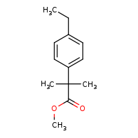 methyl 2-(4-ethylphenyl)-2-methylpropanoate