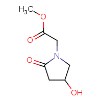 methyl 2-(4-hydroxy-2-oxopyrrolidin-1-yl)acetate