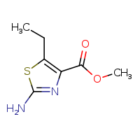 methyl 2-amino-5-ethyl-1,3-thiazole-4-carboxylate