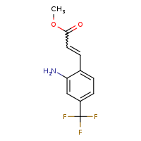 methyl (2E)-3-[2-amino-4-(trifluoromethyl)phenyl]prop-2-enoate
