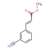 methyl (2E)-3-(3-cyanophenyl)prop-2-enoate