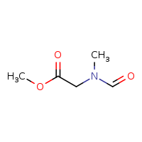 methyl 2-(N-methylformamido)acetate